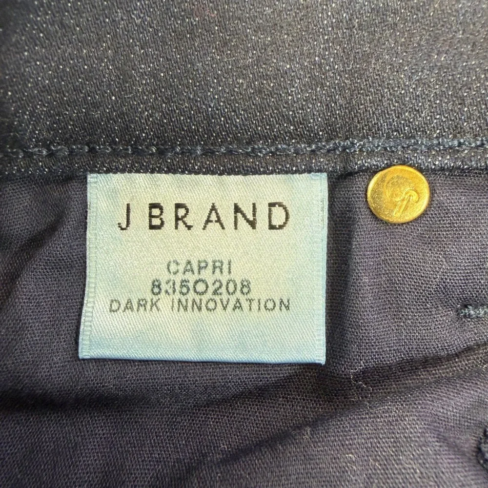 J Brand Capri‎ Skinny Jeans Women's Size 26 Blue Dark Wash Dark Innovation Denim